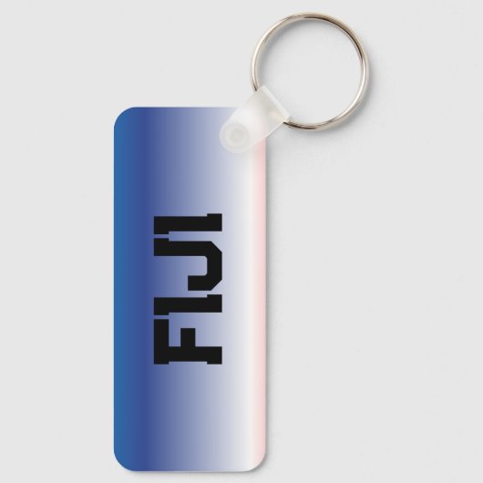 "Bula - Fidschi-Schlüsselanhänger" Schlüsselanhänger (Rückseite)