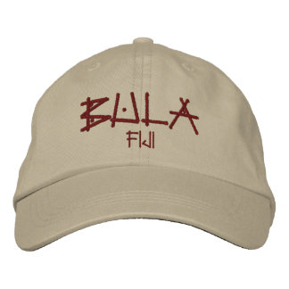 Bula Fiji bestickte Cap Baseballkappe
