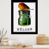 Bulach Schweiz Zürich Vintage Poster (Küche)