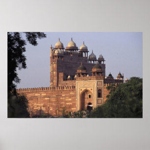 Buland Darwaza Gate of Victory) to the Dargah Poster