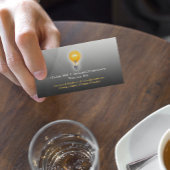 Bulb Business Card Visitenkarte