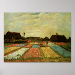 Bulb Fields Holland (F186) Van Gogh Fine Art Poster