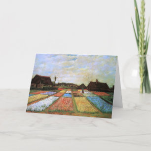 Bulb Fields Holland Van Gogh Fine Art Karte