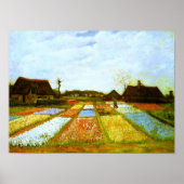 Bulb Fields Holland Van Gogh Fine Art Poster (Vorne)