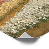 Bulb Fields - Van Gogh Blume Landscape Poster (Ecke)