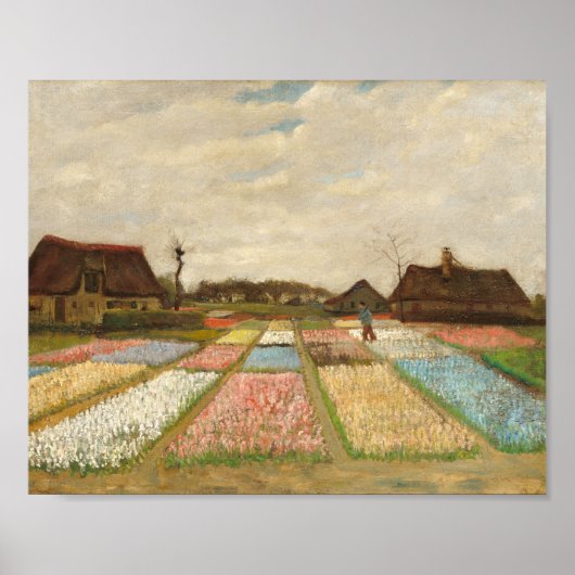 Bulb Fields | Vincent Van Gogh Poster (Vorne)