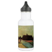 Bulb Fields von Vincent van Gogh. Edelstahlflasche (Rechts)