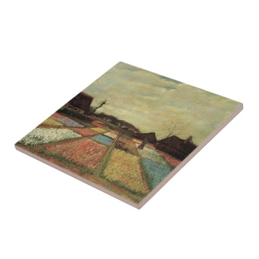 Bulb Fields von Vincent van Gogh. Fliese (Seite)