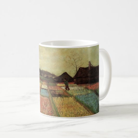 Bulb Fields von Vincent van Gogh Kaffeetasse (VorderseiteRechts)