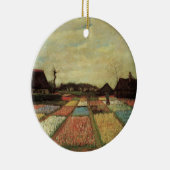 Bulb Fields von Vincent van Gogh Keramik Ornament (Rechts)