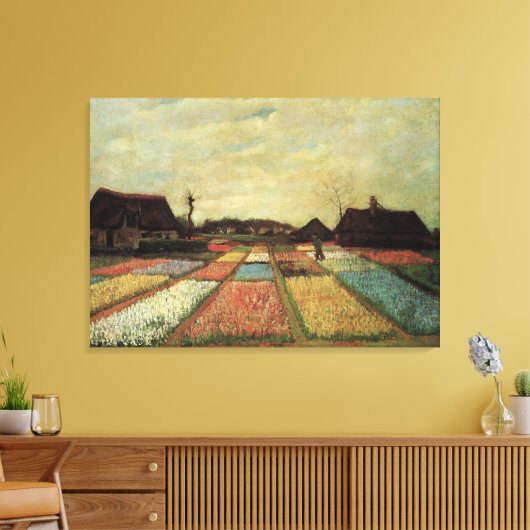 Bulb Fields von Vincent van Gogh Leinwanddruck (Insitu (Wohnzimmer))