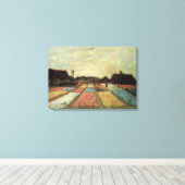 Bulb Fields von Vincent van Gogh Leinwanddruck (Insitu (Holzboden))