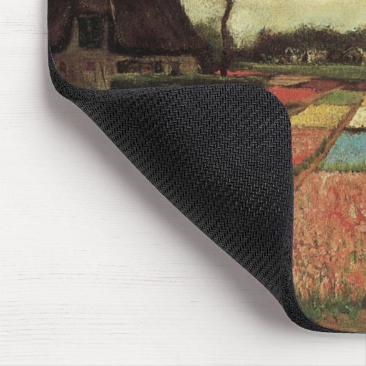 Bulb Fields von Vincent van Gogh Mousepad (Ecke)