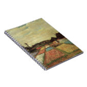 Bulb Fields von Vincent van Gogh. Notizblock (Rechte Seite)