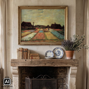 Bulb Fields von Vincent van Gogh Poster