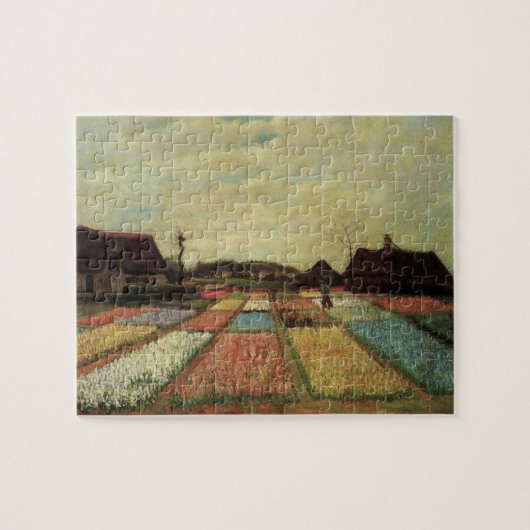 Bulb Fields von Vincent van Gogh Puzzle (Horizontal)