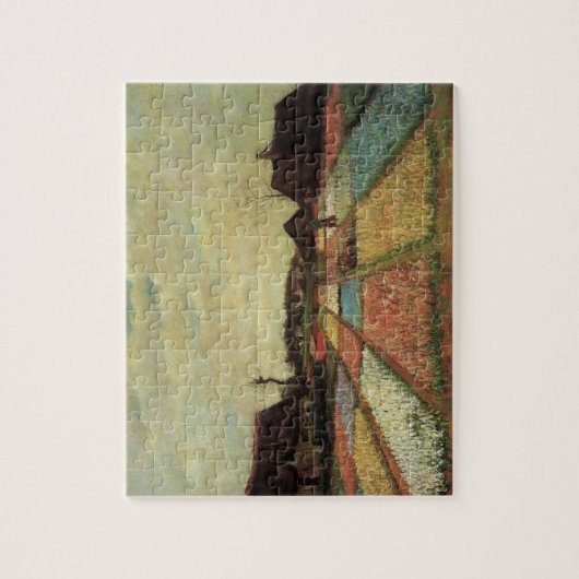 Bulb Fields von Vincent van Gogh Puzzle (Vertikal)