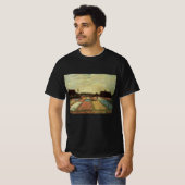Bulb Fields von Vincent van Gogh T-Shirt (Vorne ganz)