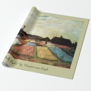 Bulb Fields von Vincent van Gogh. Vintag blumenrei Geschenkpapier