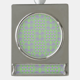 Bulb Flowers And Twigs Cupflowers Banner-Ornament Silber