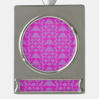 Bulb Flowers And Twigs Roses Banner-Ornament Silber