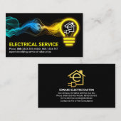 Bulb für elektrische Blitzgeräte-Power Visitenkarte (Vorne/Hinten)