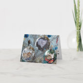 Bulben auf Tinsel Tree Card Karte (Vorderseite)