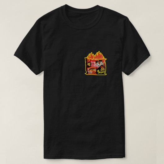 "Buldak 3X RAMEN ÉPICÉ AU POULET CHAUD" par Matc T-Shirt (Design vorne)