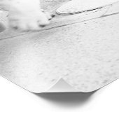 Buldozunge Fotodruck (Ecke)