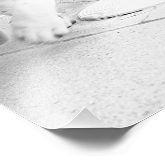 Buldozunge Fotodruck (Ecke)