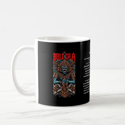 Bule Gila Tasse mit Englisch (Links)