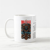 Bule Gila Tasse mit Englisch (Links)