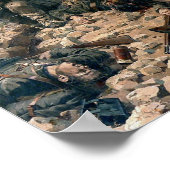 Bulgaren auf Anklage Poster (Ecke)