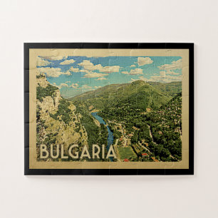 Bulgaria Germany Vintage Travel Puzzle