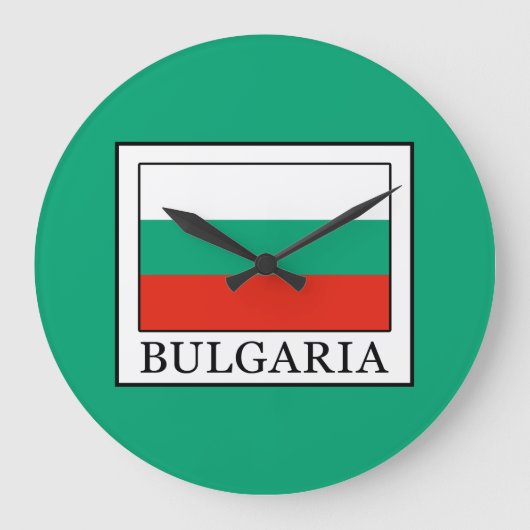 Bulgaria Große Wanduhr (Vorderseite)