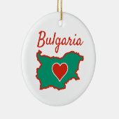 Bulgaria Map Keramik Ornament (Rechts)