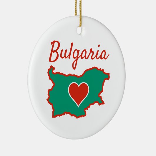Bulgaria Map Keramik Ornament (Rechts)