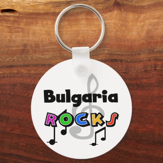 Bulgaria Rocks Schlüsselanhänger (Vorderseite)