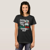 Bulgarian Bulgaria Flag Cute Until My Bulgarian Co T-Shirt (Vorne ganz)