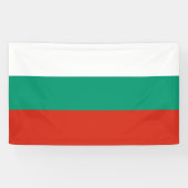 Bulgarian Flag Celebration Party Event Décor Banne Banner (Horizontal)