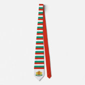 Bulgarian Flag & Coat of Arms, Flag of Bulgaria Krawatte (Vorderseite)