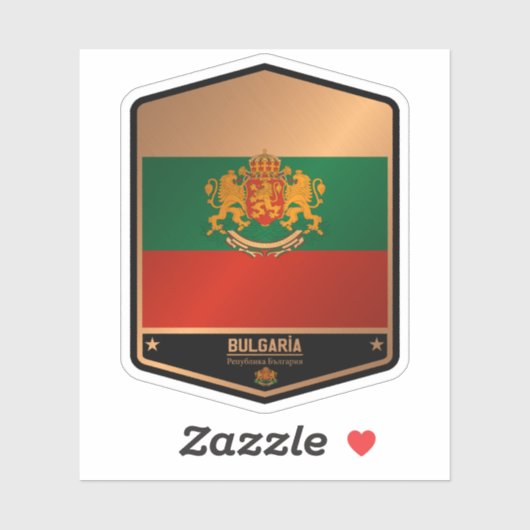 Bulgarien Aufkleber (Blatt)