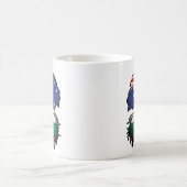 Bulgarien Australien Tree Roots Kaffeetasse (Mittel)