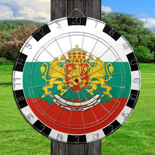 Bulgarien Dartboard, Spielbrett, bulgarische Flagg Dartscheibe