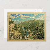 Bulgarien Deutschland Vintage Travel Postkarte (Vorne/Hinten)