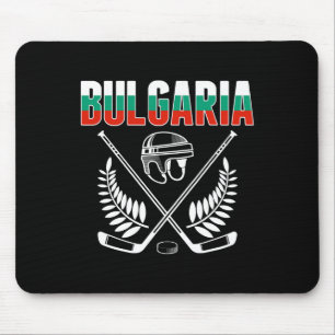Bulgarien Eishockeyfans Trikot - Unterstützen Sie Mousepad
