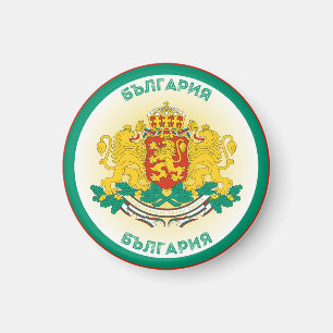 Bulgarien-Erbe-Emblem Magnet