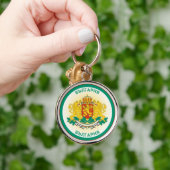 Bulgarien-Erbe-Emblem Schlüsselanhänger (Hand)