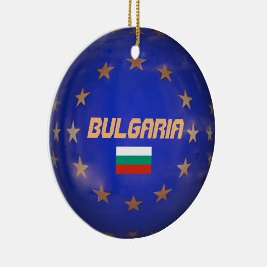 Bulgarien European Circle Christmas Ornament (Rechts)