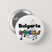 Bulgarien-Felsen Button (Vorne & Hinten)